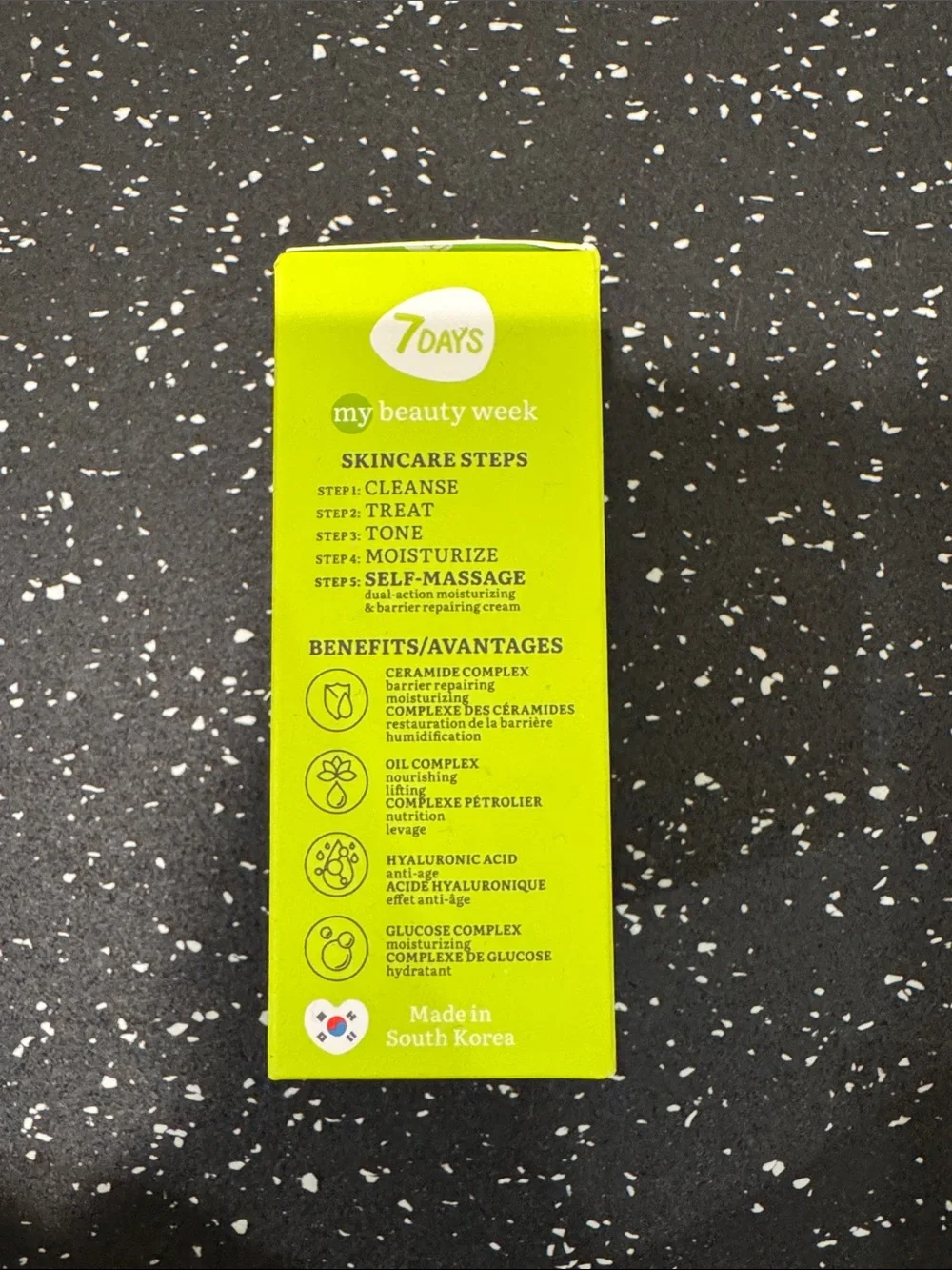 7 days ceramide face